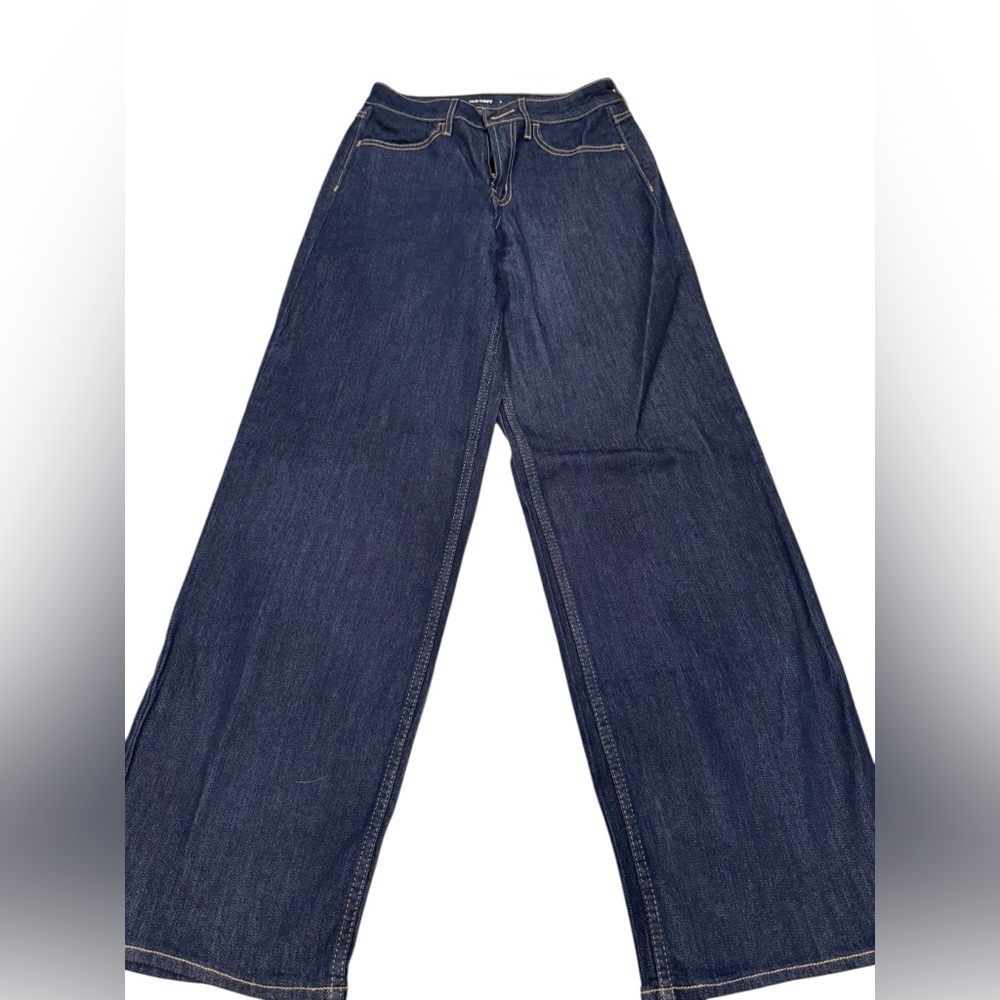 Old Navy Dark Blue Wide-Leg Jeans